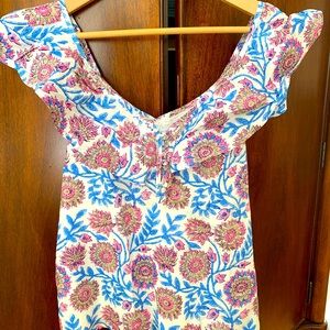 Light cotton summer JCrew top